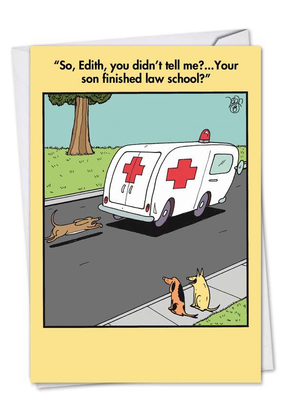 Brain Ambulance Chaser Card By Nobleworks 9730K Brain Ambulance Chaser Card By Nobleworks 9730K